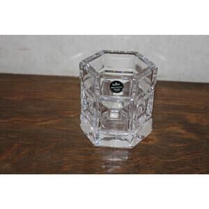 Vintage Rosenthal Hexagon Crystal Candle Holder